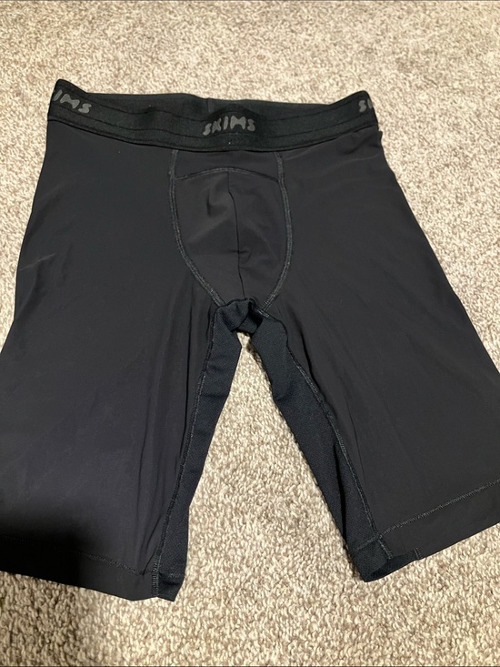 SKIMS Other - SKIMS MEN’S FLEX 7” BOXER BRIEFS IN OBSIDIAN COLOR SIZE S
